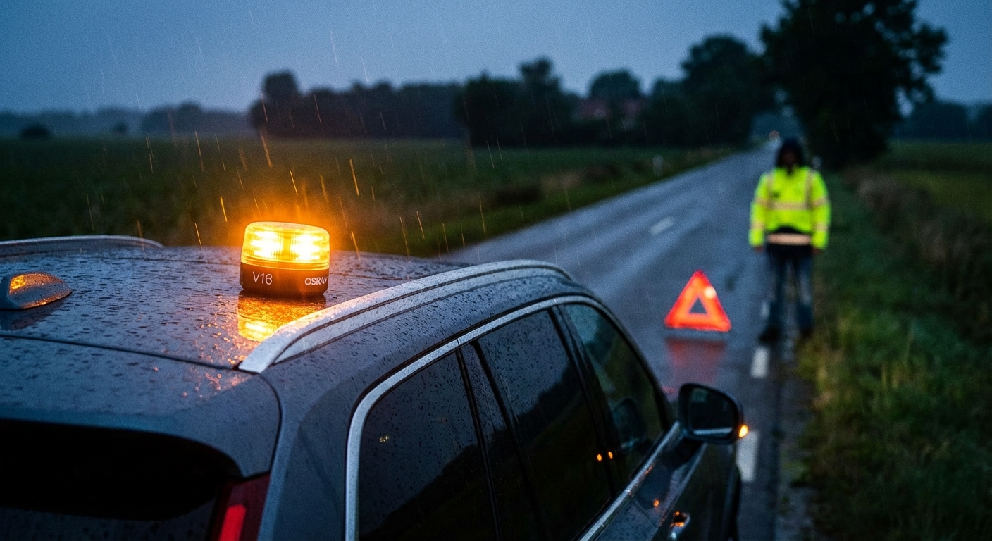 Baliza de emergencia V16: normativa DGT, como funciona, precio y homologación