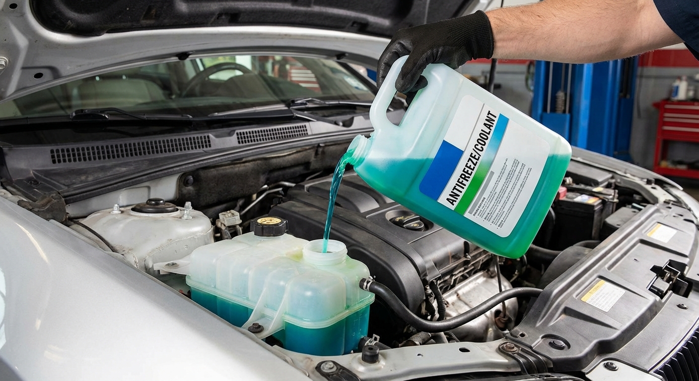 Que anticongelante lleva mi coche: tipos, colores, como elegir y cada cuanto cambiar