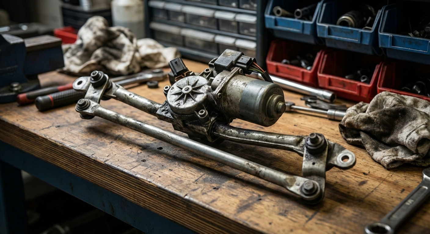 Motor del limpiaparabrisas: que es, como funciona, averías y precio