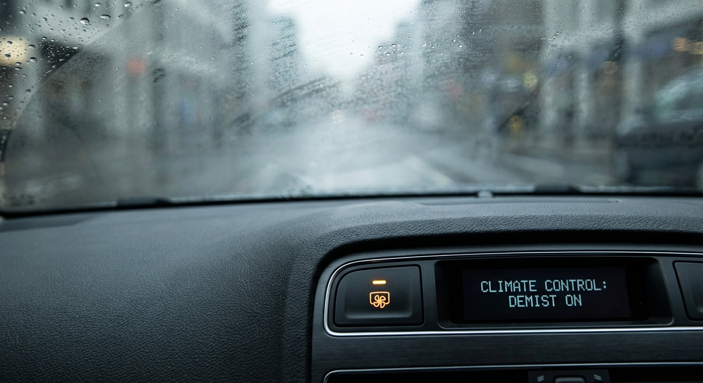 Antivaho para coche: por que se empañan los cristales y como evitarlo