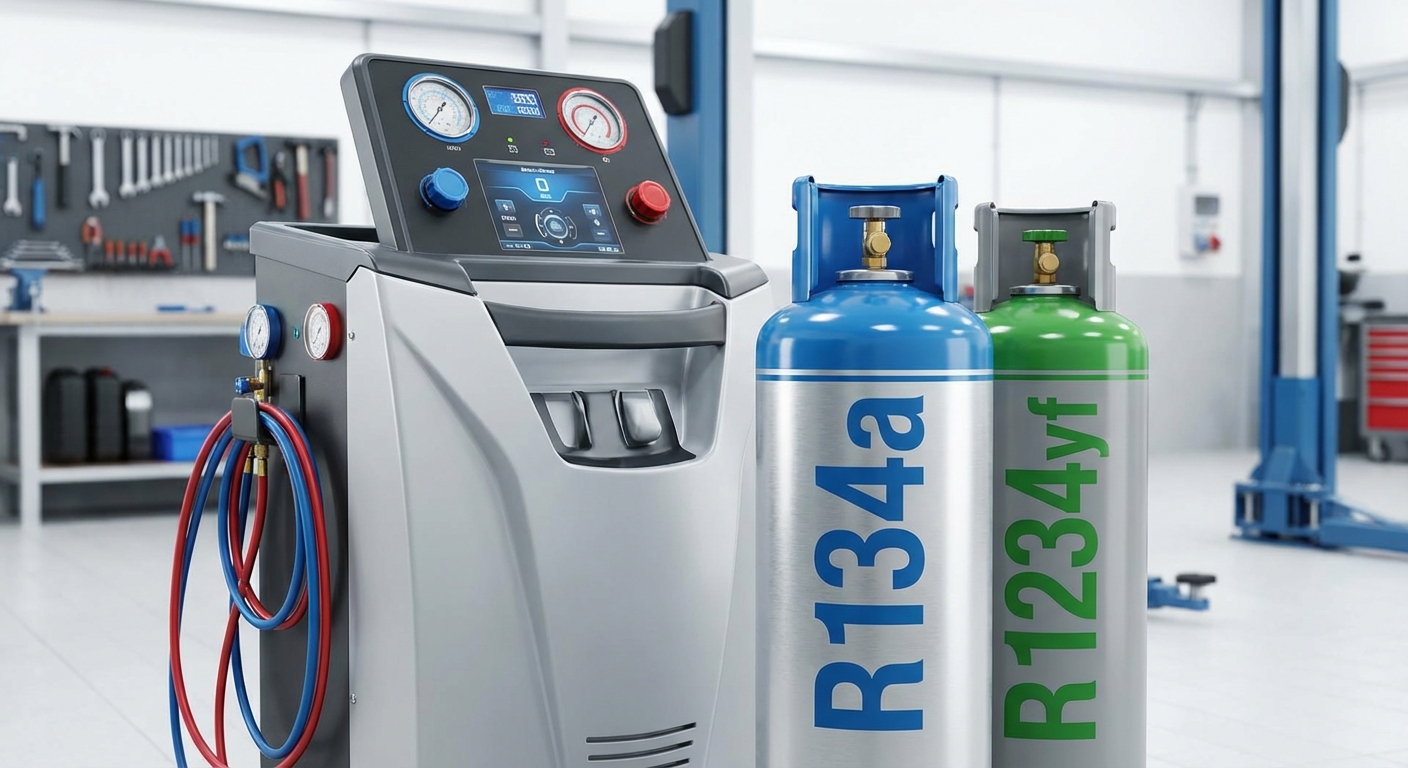 Gas del aire acondicionado del coche: tipos, normativa y precio de recarga