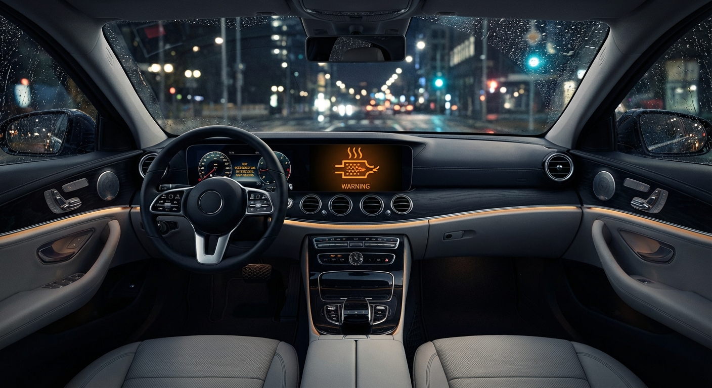 Testigo de regeneración del filtro de partículas