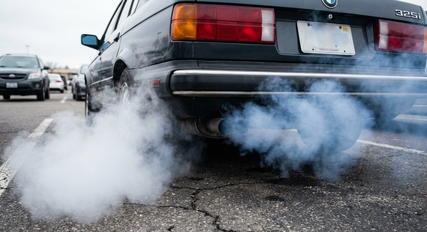 Humo por el escape durante la regeneración del DPF
