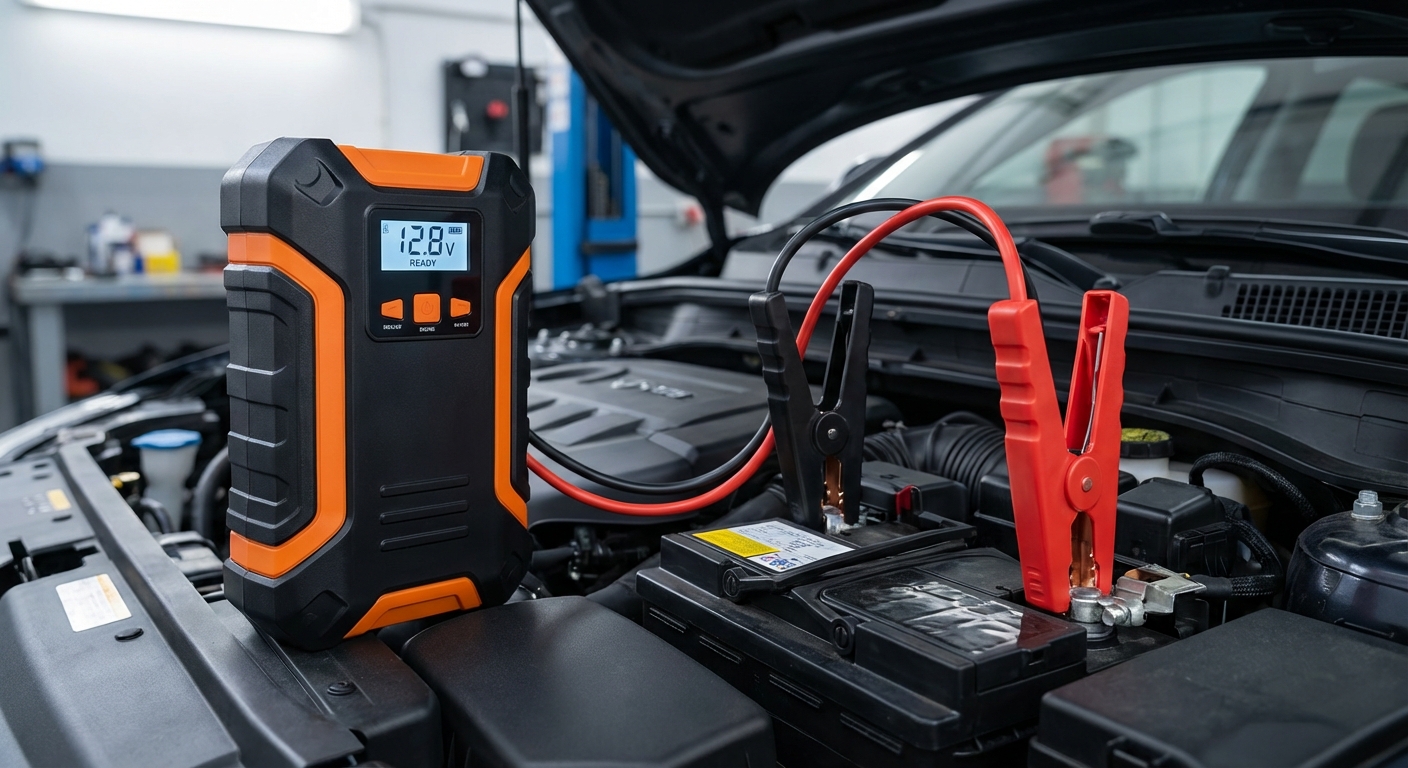 Arrancador para baterías descargadas