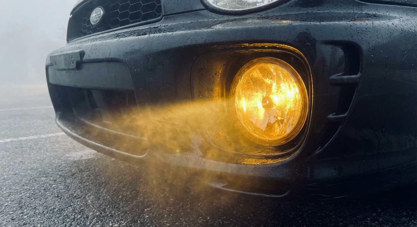 Luz antiniebla: normativa DGT, cuando usarla, multas y como cambiar la bombilla