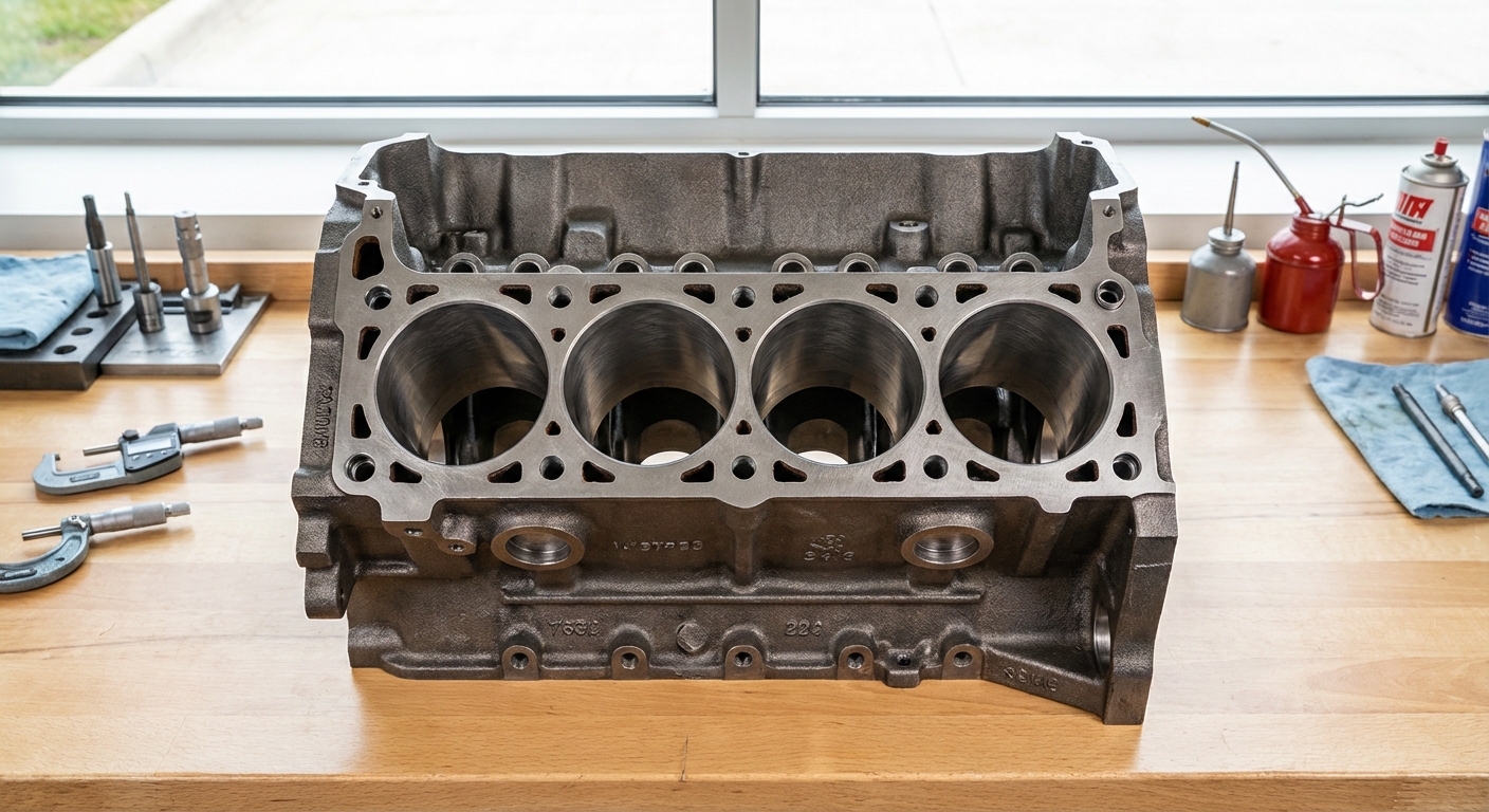 Bloque de motor: que es, materiales, partes, tipos y precio de rectificado
