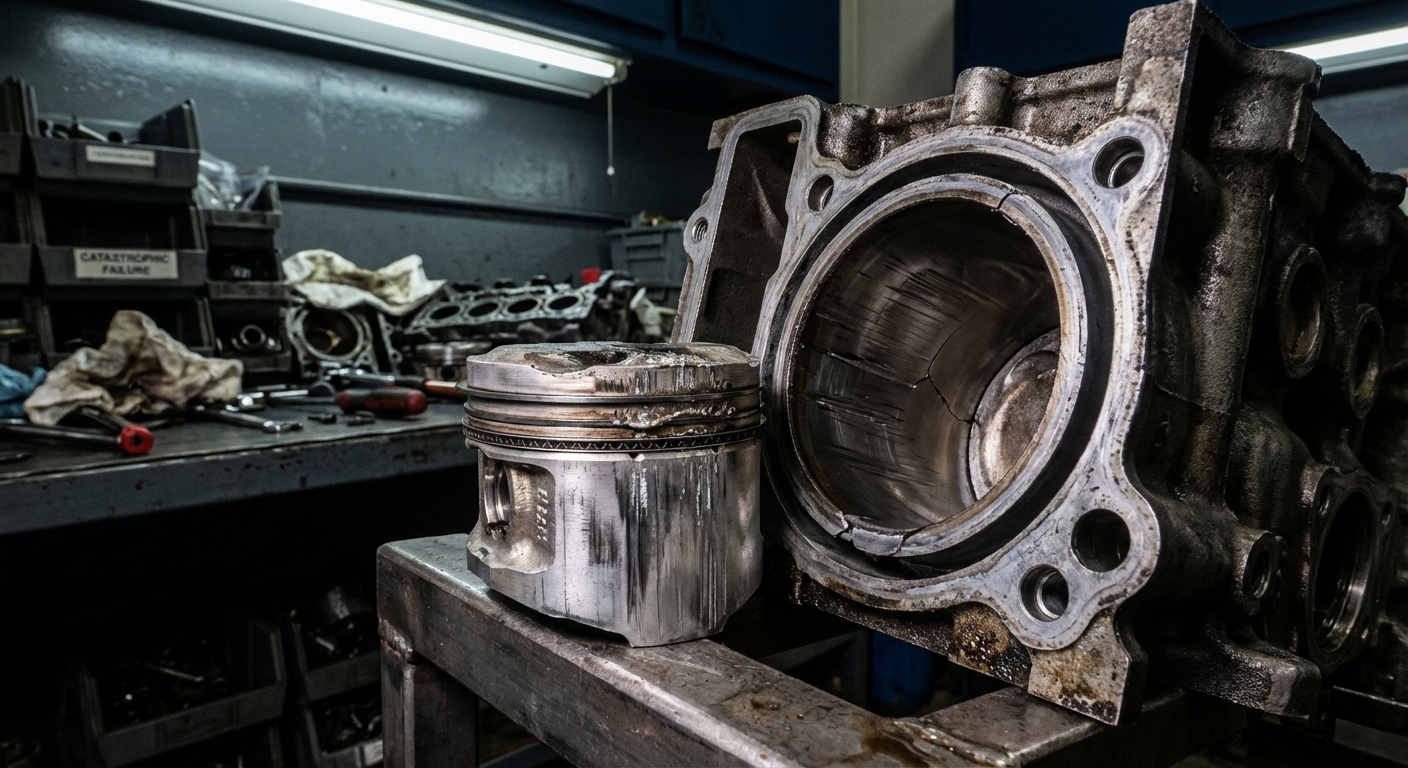 Motor gripado: que significa, causas, síntomas, reparación y precio