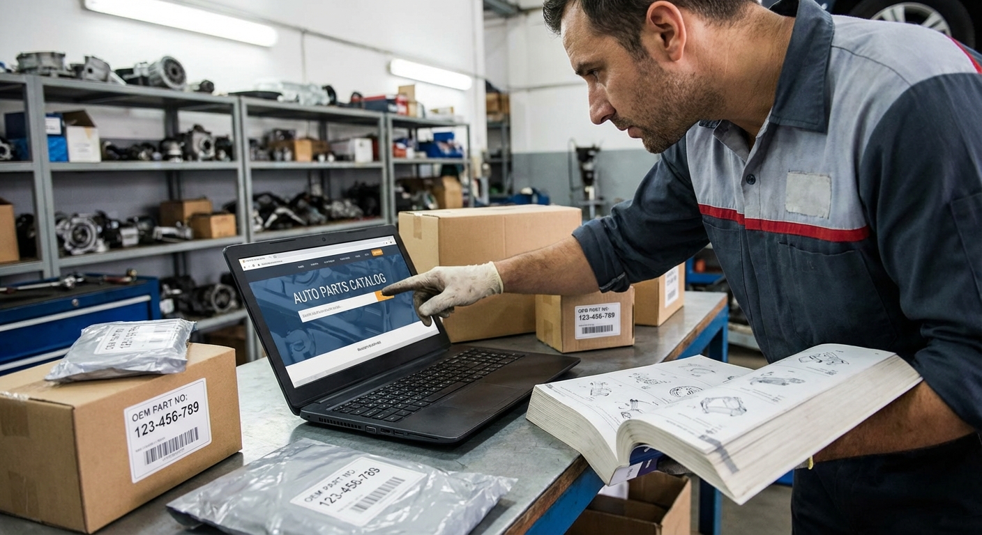Como encontrar la referencia de una pieza de coche: guía paso a paso